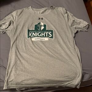 Under Armour Gray Knights Football Tee